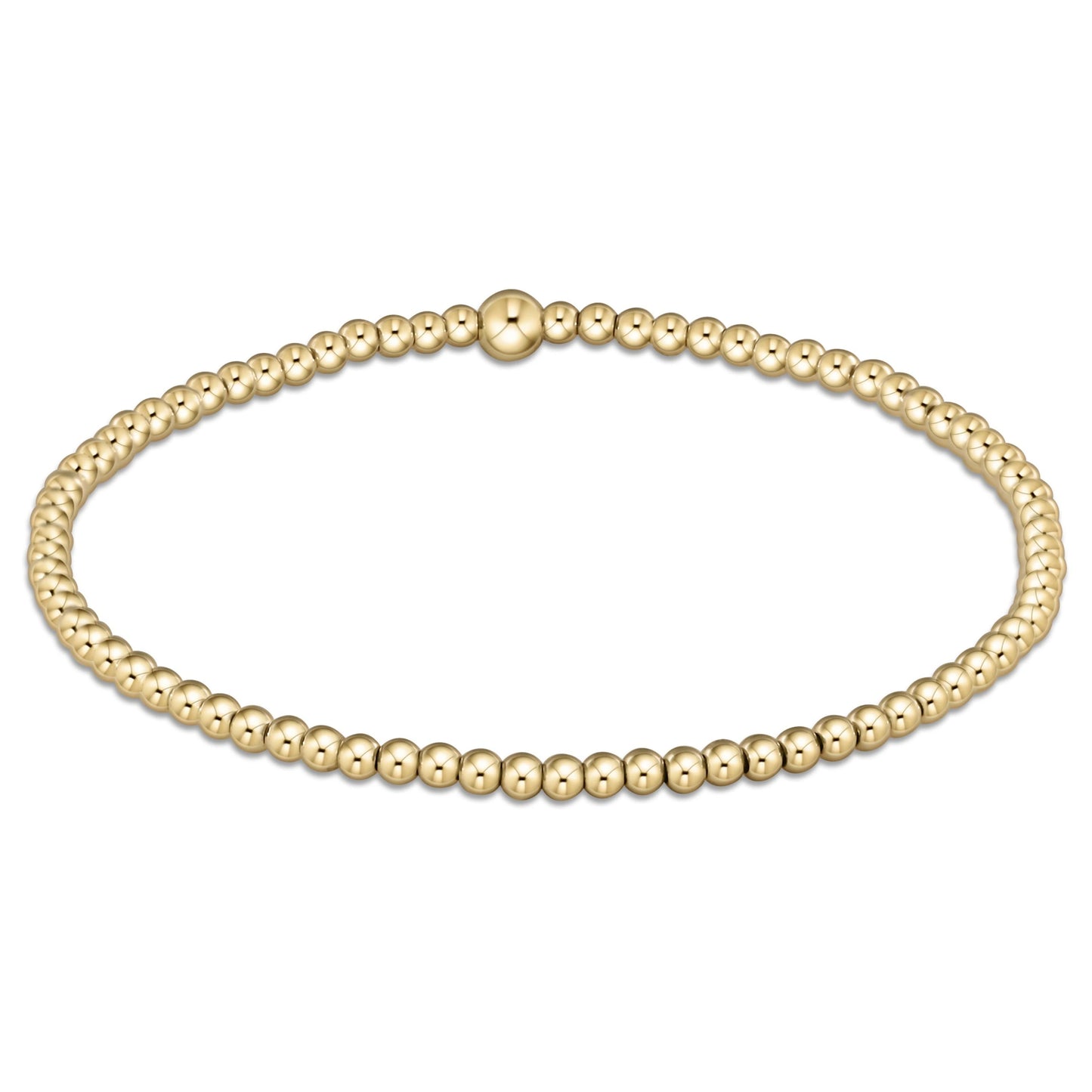 ENEWTON - Classic Gold 2.5mm Bead Bracelet