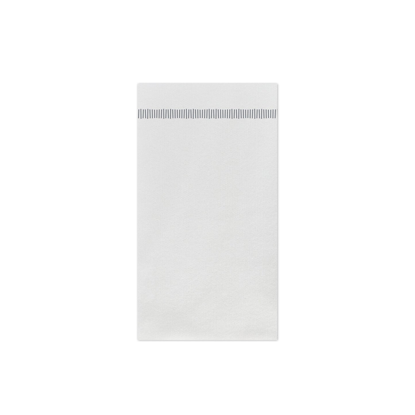 PAPERSOFT NAPKINS FRINGE GRAY GUEST TOWELS (PACK OF 20)