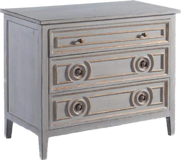 Huntington 3 Drawer Chest – Brick and Row