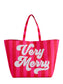 "Very Merry" Gifting Tote - Red