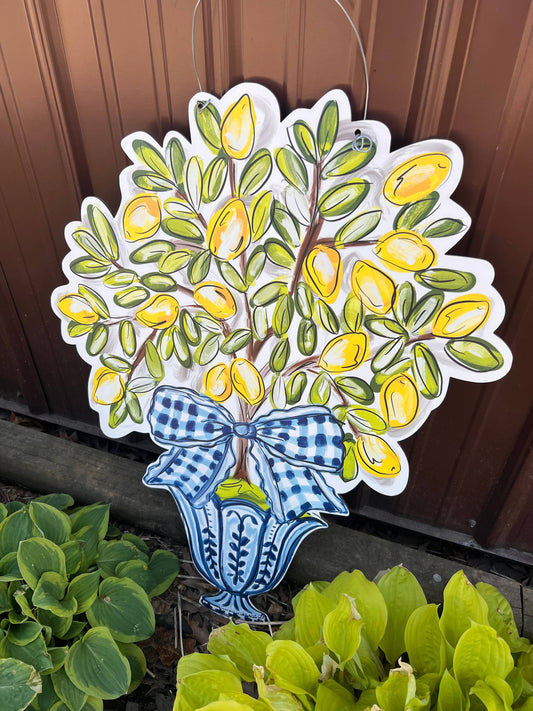 Chinoiserie Lemon Tree