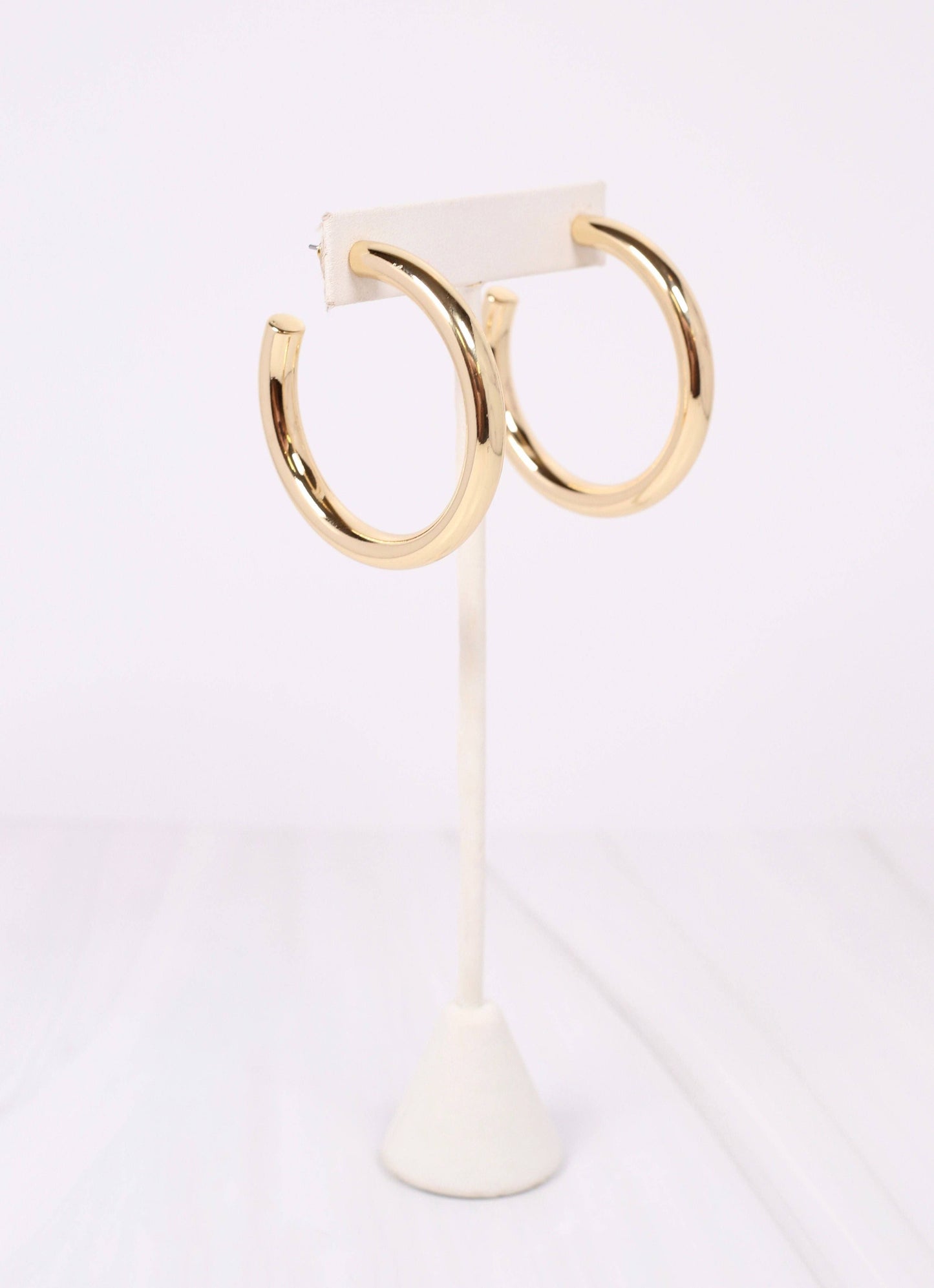 Perrineau Hoop Earring GOLD: Default