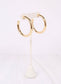 Perrineau Hoop Earring GOLD: Default