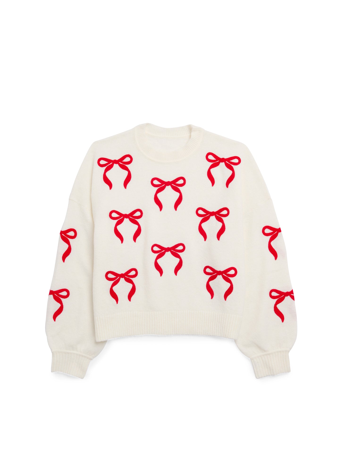 Bow Sweater - Ivory