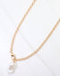 Harrodsburg Long Link Necklace with Pearl Gold: Default
