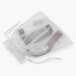 Organza Sheer Drawstring Bags: Hunter Green / 10 Pack / 4x6"