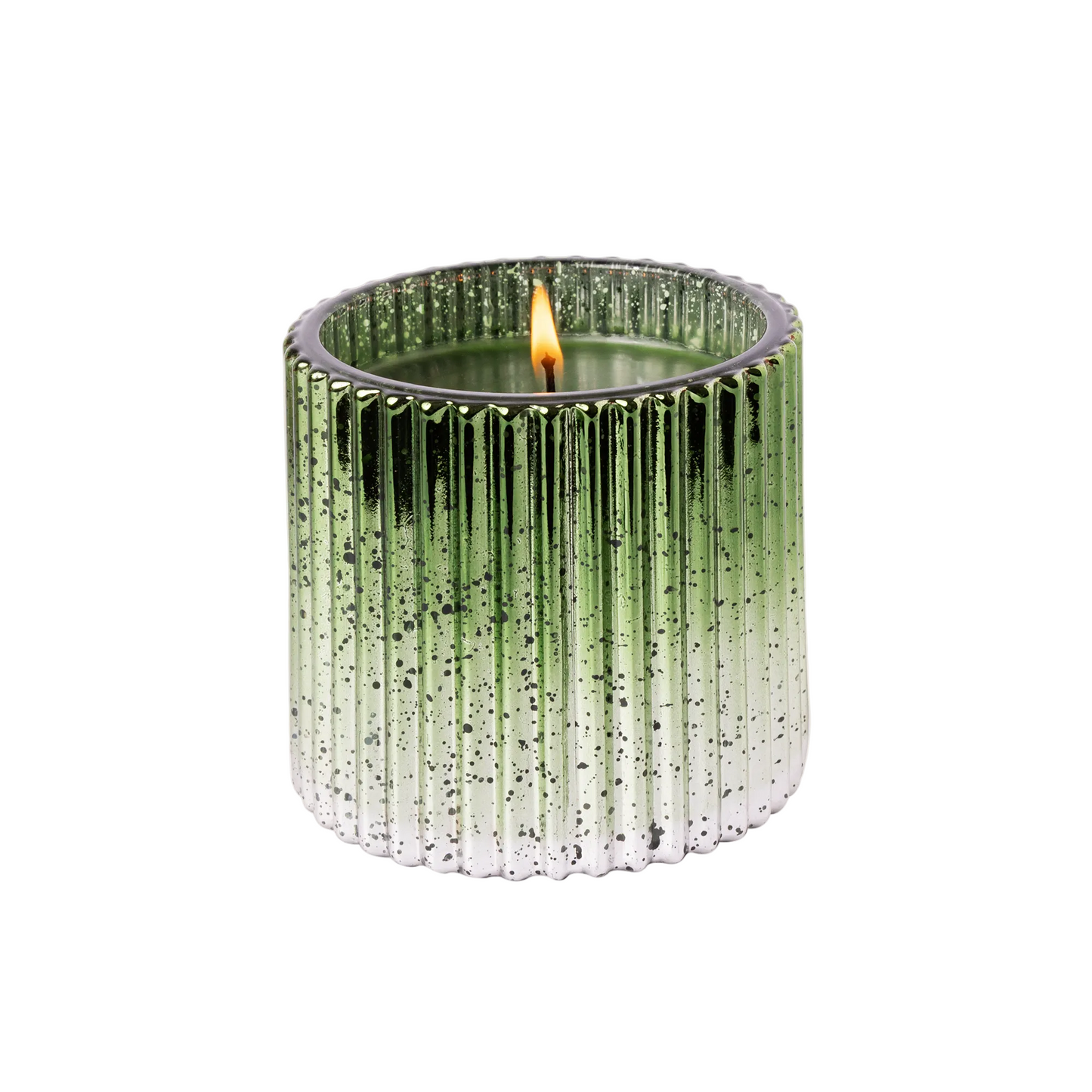 The Smell of Tree - Plaid Ribbed Glass Candle