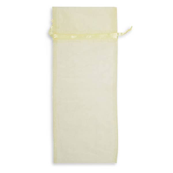 Organza Sheer Drawstring Bags: Hunter Green / 10 Pack / 4x6"