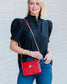 Evelyn Crossbody Red Patent EC: