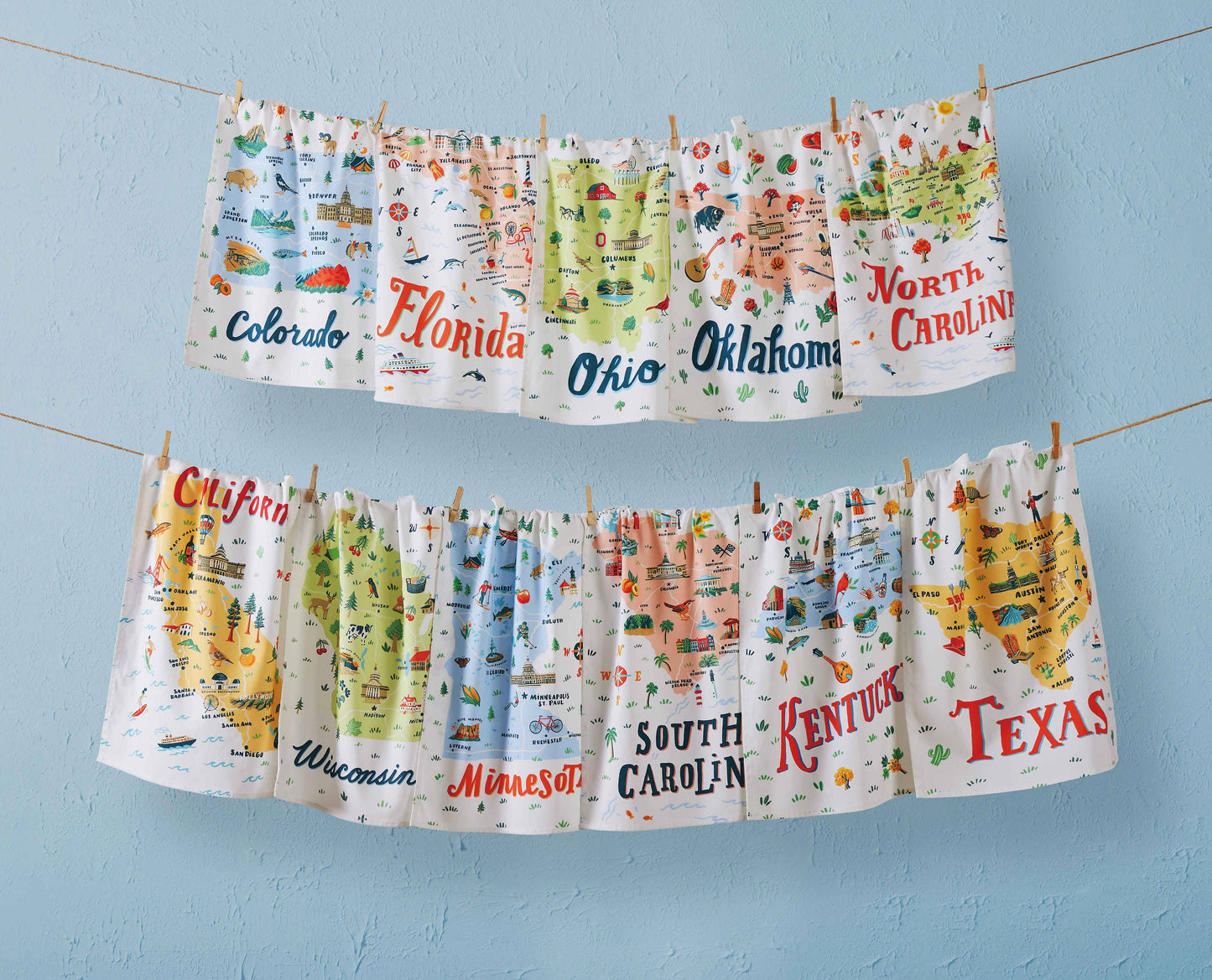 Louisiana Embroidered Pillow - Angela Staehling
