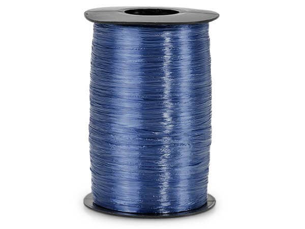 Pearlized Raffia Ribbon: Royal Blue / 1 Pack / 100 yards