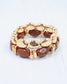 Arcadia Stone Bracelet Brown: Default