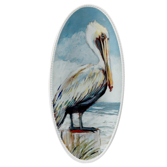 Shorebirds Fish Platter 15in x 7in