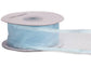 Wired Satin Edge Sheer Ribbon: Ivory / 1 Pack / 1-1/2"x25 yards