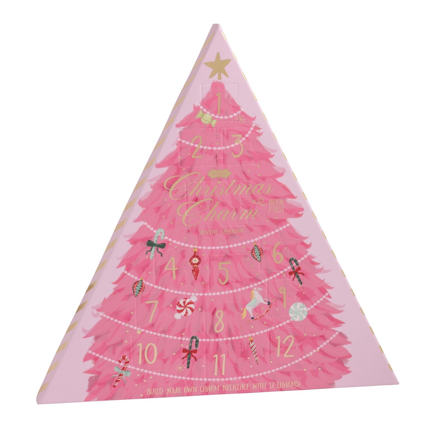 Tree Christmas Charm Advent Calendar Set