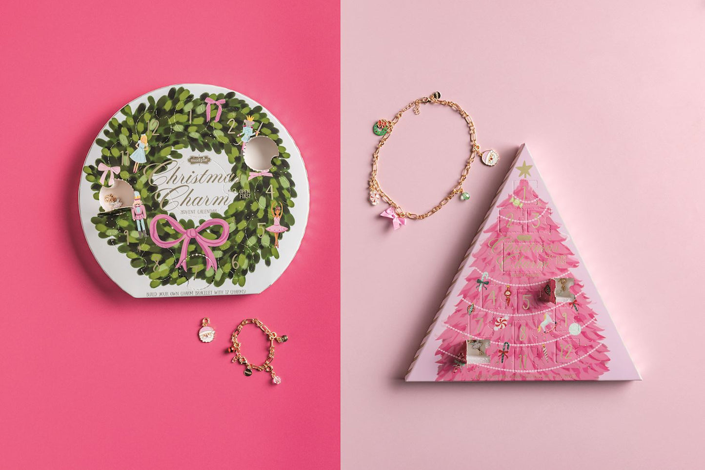 Tree Christmas Charm Advent Calendar Set