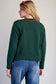 Candy Cane Heart Stitch Cardigan - Chirstmas Green