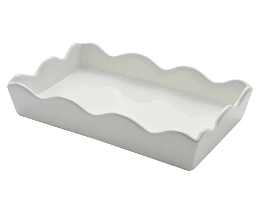 Ceramic Guest Napkin Tray