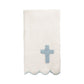 Blue Cross Chenille Blanket