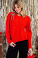 Rhinestone Bow Crew Neck Sweater