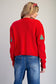 Embroidered Christmas Tree Cardigan