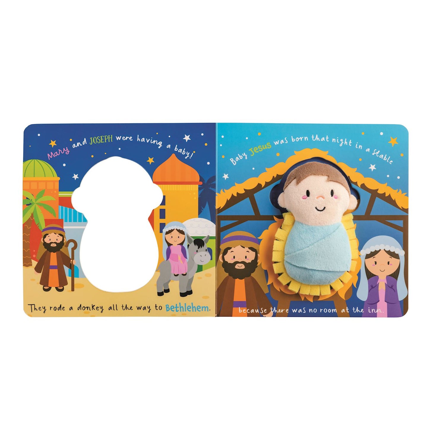 Nativity Plush Book