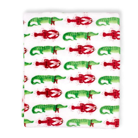 Cajun Christmas Throw