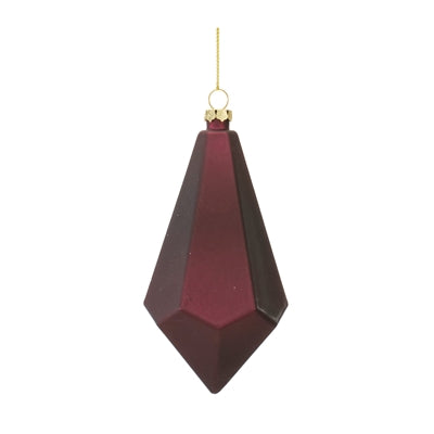 Burgundy Ornaments (3 Styles)
