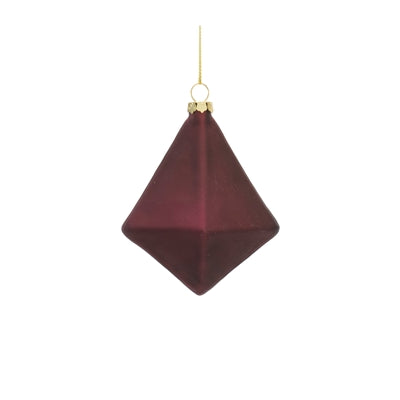 Burgundy Ornaments (3 Styles)