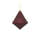 Burgundy Ornaments (3 Styles)