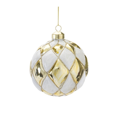 White and Gold Ornaments (2 Styles)