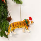 Christmas Tiger Ornament