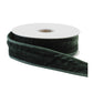 Green Velvet Wired Polyester Ribbon
