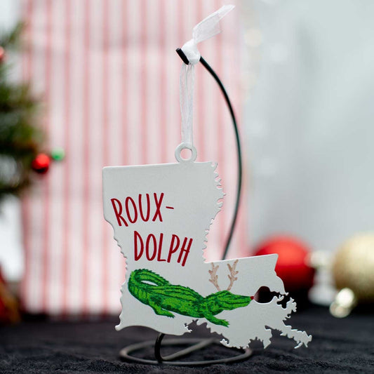 Galvanized Louisiana Roux-Dolph Ornament