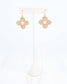 Pyxie Cross and Pearl Earring Gold: Default