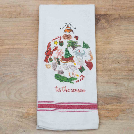 Tis The Cajun Season Hand Towel