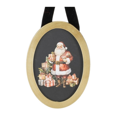 Santa Frame w/Hanger (2 Styles)