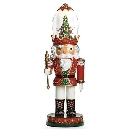 Lighted Musical Hat Scene Nutcracker Figure w/Rotation