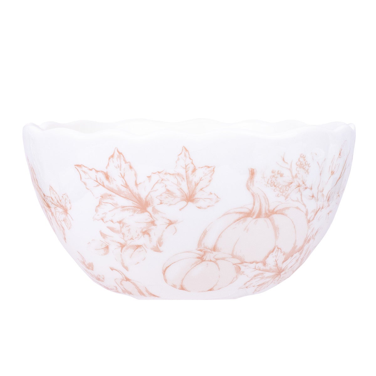 Harvest Toile Bowl