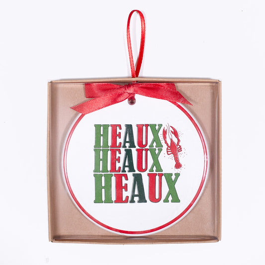 Heaux Crawfish Ornament
