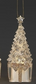 Lighted Tree Present Gold Glitters (3 Styles)