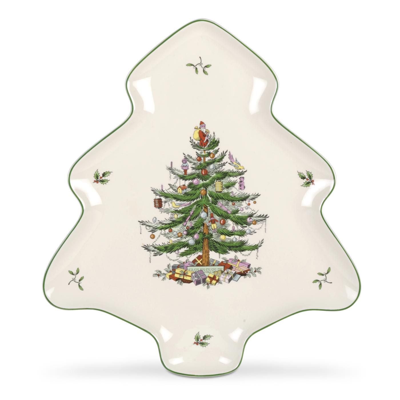 Christmas Tree Shaped Dish - 14"