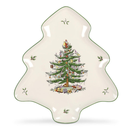 Christmas Tree Shaped Dish - 14"