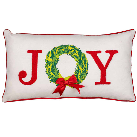 Grand Joy Wreath Pillow