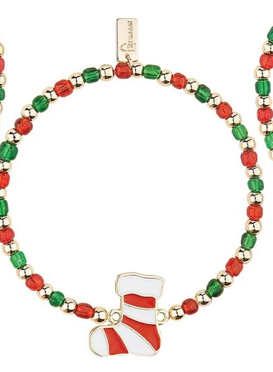 Crystal Christmas Charm Bracelet (6 styles)