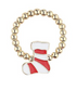 Crystal Charm Stretch Rings