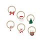 Crystal Charm Stretch Rings