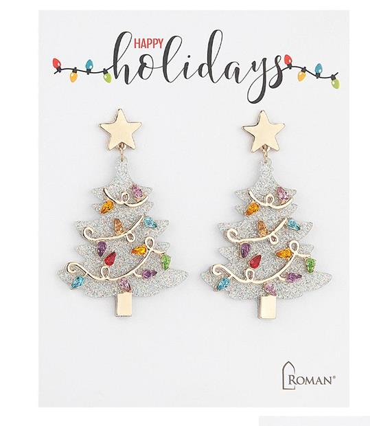 Fancy Acrylic Earrngs (3 Styles)