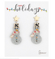 Fancy Acrylic Earrngs (3 Styles)