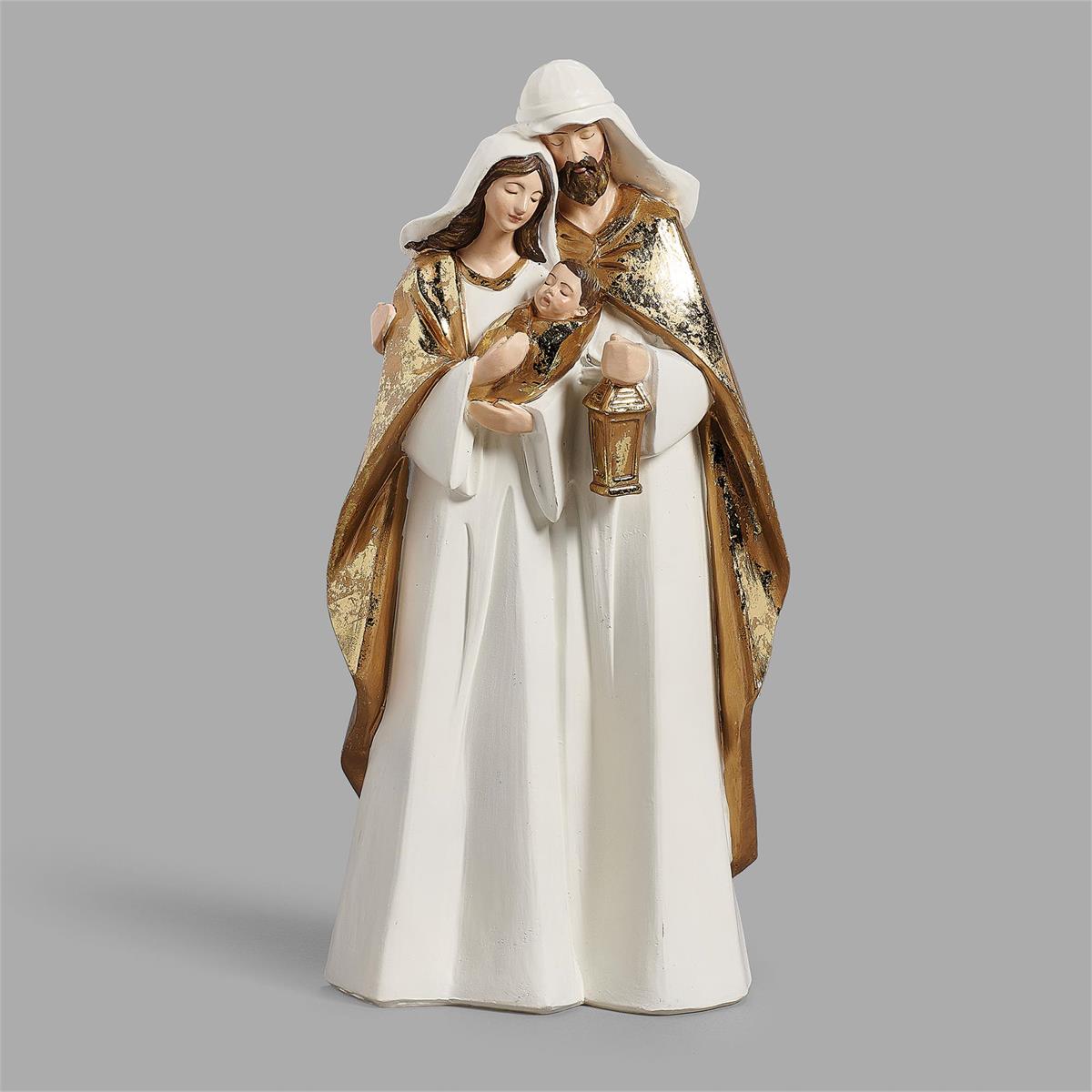 Holy Family Gold & White Figure (Modern Design)